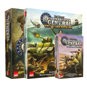 Zestaw Quartermaster General WW2 + Wojna Totalna + Preludium